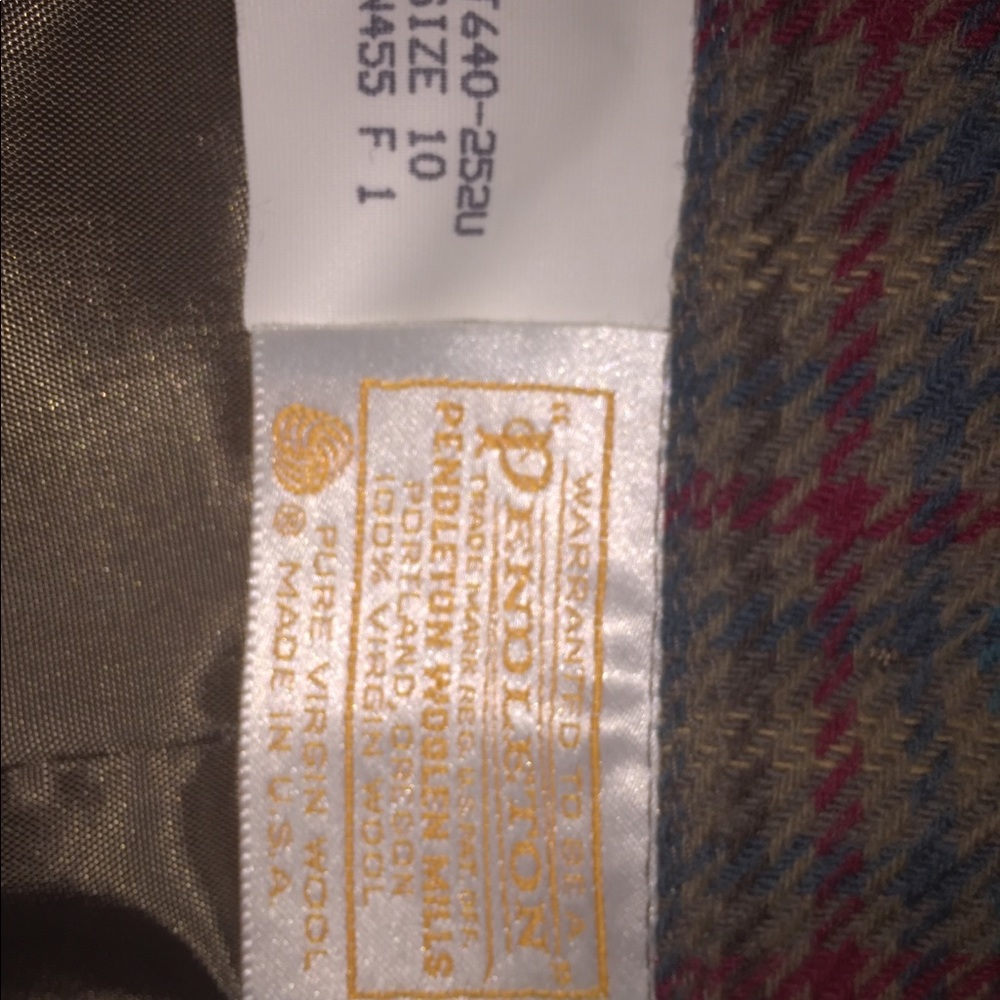 Pendleton Usa Made Wool Suit Euc - image 6